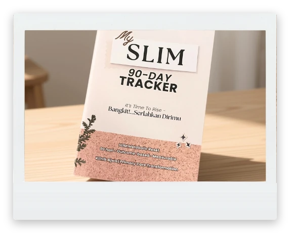 Polaroid pelan pemakanan individu - My SLIM 90-Day Tracker